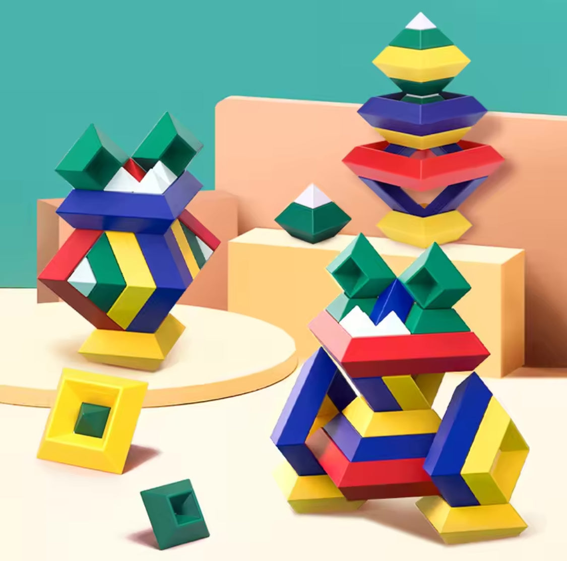 Creative Puzzle Fidget Toys, Magic Cube Puzzle, 3D Kids Puzzle, Folding Magic Puzzle, Colorful Magic Cube Puzzle Creative Puzzle Fidget Toys, Magic Cube Puzzle, 3D Kids Puzzle, Folding Magic Puzzle, Colorful Magic Cube Puzzle